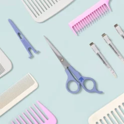 Up & Up Shears + Safety Blade Cover Hair Styling Scissors - Up&up™