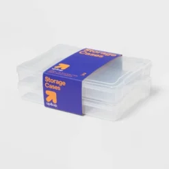 Up & Up Small 5x7 Pencil Box/Photo/Craft/Travel Clear Storage Case 2pk - Up&up™ -Up & Up Shop GUEST 03989c5a 72f9 4f7e 9ee5 9310ef08355b