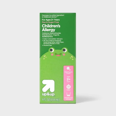Up & Up Cetirizine 5mg Allergy Relief Liquid - Bubblegum - 4 Fl Oz - Up&up™ 5 Up & Up Cetirizine 5mg Allergy Relief Liquid - Bubblegum - 4 Fl Oz - Up&up™ - Image 5