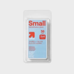 Up & Up 36ct Small Peel And Stick Labels - Up&up™: Removable Adhesive Film, Reinforcement & Price Labels, White, 2"x4" -Up & Up Shop GUEST 05f2e39d 383f 403e bdee a4580d5606c8