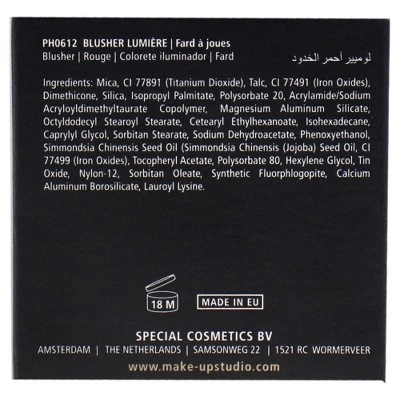 Blusher Lumiere - Sweet Pink By Make-Up Studio For Women - 0.06 Oz Powder 5 Blusher Lumiere - Sweet Pink By Make-Up Studio For Women - 0.06 Oz Powder - Image 5