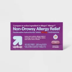 Up & Up Fexofenadine Gelcap Allergy Treatment - 60ct - Up&up™ -Up & Up Shop GUEST 0c9f38f8 b17f 462f 9495 3be04ab2f95e