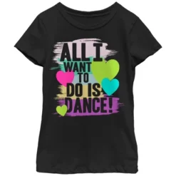 Girl's CHIN UP All I Want To Do Is Dance T-Shirt -Up & Up Shop GUEST 179a0cdb 1666 4002 9a6d 15e375e32508