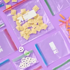 Up & Up Food Storage Bags Variety Pack - Clear - 355ct - Up&up™