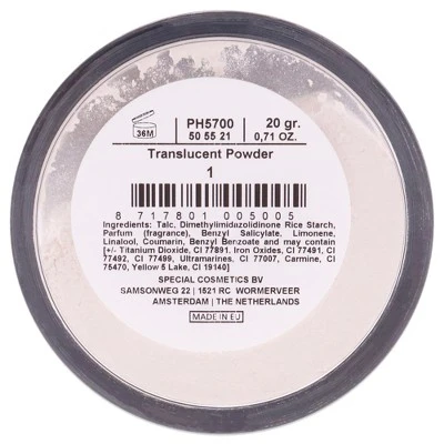 Translucent Powder - 1 By Make-Up Studio For Women 0.71 Oz Powder 4 Translucent Powder - 1 By Make-Up Studio For Women 0.71 Oz Powder - Image 4
