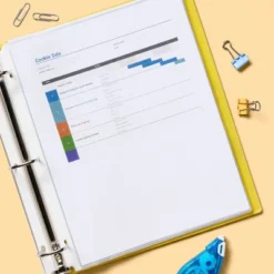 Up & Up Letter Sheet Protectors Clear - Up&up™