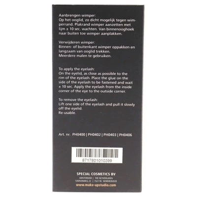 Make-Up Studio Amsterdam Eyelashes 17 - False Eyelashes - 1 Pair 2 Make-Up Studio Amsterdam Eyelashes 17 - False Eyelashes - 1 Pair - Image 2