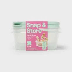 Up & Up Snap & Store Deep Square Food Storage Containers - 40 Fl Oz/2ct - Up&up™ -Up & Up Shop GUEST 2cfac9d0 7d63 4fd6 8c24 e9d3868a0f2b