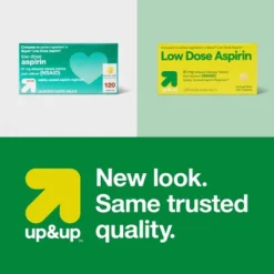 Up & Up Low-Dose Aspirin Tablets (NSAID) - 120ct - Up&up™ -Up & Up Shop GUEST 2f8daf05 f66c 44a3 ba68 c96fd9ccfdab