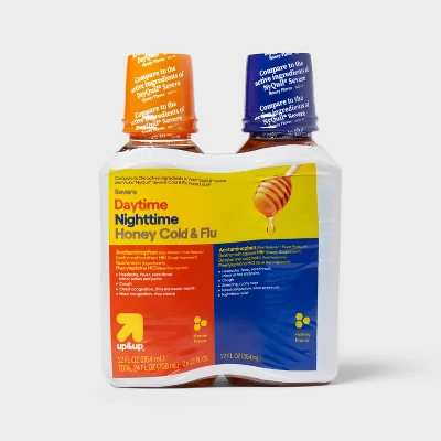 Up & Up Day And Night Severe Cold & Flu Medicine Liquid - Honey - 24 Fl Oz - Up&up™ 5 Up & Up Day And Night Severe Cold & Flu Medicine Liquid - Honey - 24 Fl Oz - Up&up™ - Image 5
