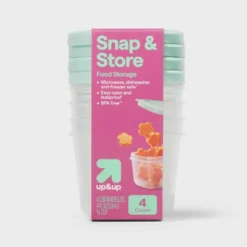 Up & Up Snap & Store Mini Square Half Cup Food Storage Containers - 4 Fl Oz/4ct - Up&up™ -Up & Up Shop GUEST 49a0e77f f8c1 4db4 935c cdd9ac007984