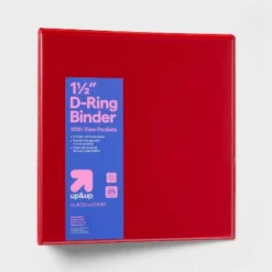 Up & Up 1.5" 3 Ring Binder Clear View - Up&up™ -Up & Up Shop GUEST 4dc5b331 b77b 42c7 95ea 5759c4360403