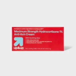 Up & Up Anti-Itch 1% Hydrocortisone Maximum Strength Cream With Aloe - Up&up™ -Up & Up Shop GUEST 4f955339 9345 4a27 8d7c 1aa3d656e24f