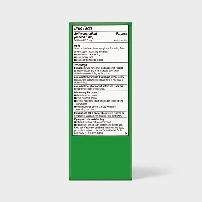 Up & Up Cetirizine 5mg Allergy Relief Liquid - Bubblegum - 4 Fl Oz - Up&up™ 2 Up & Up Cetirizine 5mg Allergy Relief Liquid - Bubblegum - 4 Fl Oz - Up&up™ - Image 2