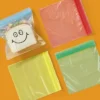 Up & Up Sandwich Storage Bags Assorted Colors - 64 Ct - Up&up