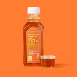 Up & Up Daytime Maximum Strength Cold & Flu Liquid - Honey - 12 Fl Oz - Up&up™