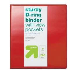 Up & Up 1" 3 Ring Binder Clear View - Up&up™ 19 Up & Up 1" 3 Ring Binder Clear View - Up&up™ -Up & Up Shop GUEST 5f90c852 3b11 41bc 93cf 63635e9fa0b1