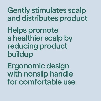 Up & Up Scalp Massage Shampoo Detangling Hair Brush - Purple - Up&up™ 3 Up & Up Scalp Massage Shampoo Detangling Hair Brush - Purple - Up&up™ - Image 3