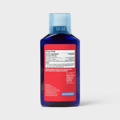 Up & Up Adult Maximum Strength For Cold Flu And Sore Throat Syrup - Berry Flavor - 6oz - Up&up™ 2 Up & Up Adult Maximum Strength For Cold Flu And Sore Throat Syrup - Berry Flavor - 6oz - Up&up™ - Image 2