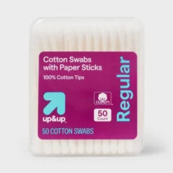 Up & Up Cotton Swabs Paper Sticks - 50ct - Up&up™ -Up & Up Shop GUEST 6e663db7 de19 4ad1 bc3f e656556a436b