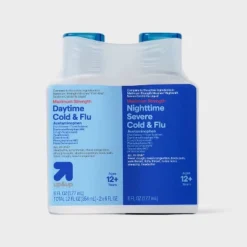 Up & Up Maximum Strength Daytime & Nighttime Severe Cold & Flu Relief Liquid - 2pk/12 Fl Oz - Up&up™ -Up & Up Shop GUEST 72ca1226 4715 4f36 b24e 736ed3357ca3