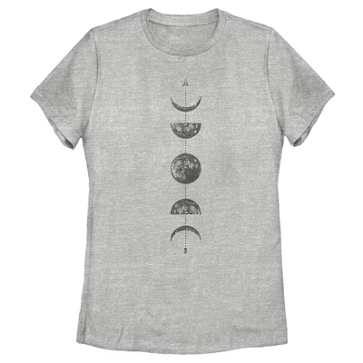 Women's CHIN UP Moon Phases Arrow T-Shirt 3 Women's CHIN UP Moon Phases Arrow T-Shirt - Image 3