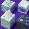 Up & Up Ultra Soft Facial Tissue - Back-to-School Designs - Up&up™