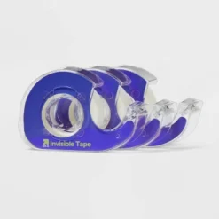 Up & Up 3pk Invisible Tape - Up&up™: Clear Tape Refills For Dispenser, 0.75" Width, 350" Length, Plastic Material -Up & Up Shop GUEST 7e7c2d2a 1ef4 43e5 ac7c e37c42efef6a