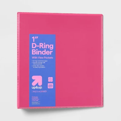 Up & Up 1" 3 Ring Binder Clear View - Up&up™ 14 Up & Up 1" 3 Ring Binder Clear View - Up&up™ - Image 14