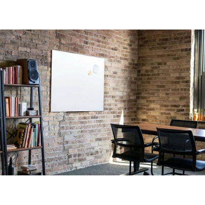 Stand Up Desk Store Wall Mounted Magnetic Dry Erase Glass Board 2 Stand Up Desk Store Wall Mounted Magnetic Dry Erase Glass Board - Image 2