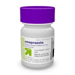Omeprazole 20mg Acid Reducer Delayed Release Tablets - Wildberry Mint Flavor - 42ct - Up & Up™ -Up & Up Shop GUEST 82a19441 0972 4f55 b893 267643261200