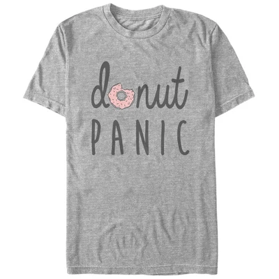 Women's CHIN UP Donut Panic Boyfriend Tee 1 Women's CHIN UP Donut Panic Boyfriend Tee