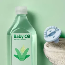 Up & Up Baby Oil - Aloe Vitamin E - 20oz - Up&up™