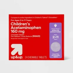 Up & Up Junior Strength Acetaminophen Chewable Tablets - Grape - 24ct - Up&up™ -Up & Up Shop GUEST 87af16e4 e05a 4945 a804 bdc52dddf96e