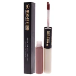 Matte Silk Effect Lip Duo - Blushing Nude By Make-Up Studio For Women - 2 X 0.1 Oz Lipstick -Up & Up Shop GUEST 8fbb301c f911 4742 87e2 d5082b9af50e