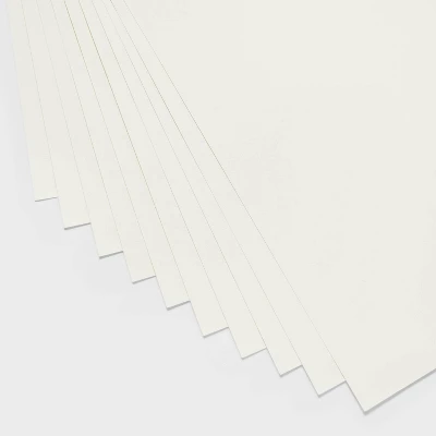 Up & Up 10pk 28" X 22" Poster Board White - Up&up™: Regular Size Display Boards, Paper Material, 0.01" Thickness 2 Up & Up 10pk 28" X 22" Poster Board White - Up&up™: Regular Size Display Boards, Paper Material, 0.01" Thickness - Image 2