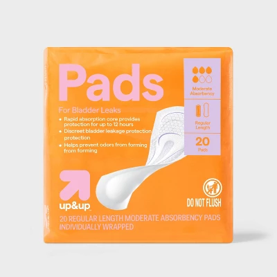 Up & Up Incontinence Pads For Women - Moderate Absorbency - Regular - Up&up™ 3 Up & Up Incontinence Pads For Women - Moderate Absorbency - Regular - Up&up™ - Image 3