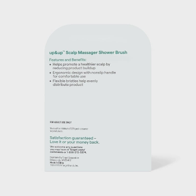 Up & Up Scalp Massage Shampoo Detangling Hair Brush - Purple - Up&up™ 2 Up & Up Scalp Massage Shampoo Detangling Hair Brush - Purple - Up&up™ - Image 2