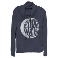 Junior's CHIN UP Halloween Witch Please Cowl Neck Sweatshirt -Up & Up Shop GUEST 9da3ea16 a3d9 4b8c 8ced 5eea6c390102