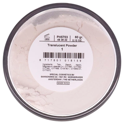 Translucent Powder - 1 By Make-Up Studio For Women - 2.12 Oz Powder 4 Translucent Powder - 1 By Make-Up Studio For Women - 2.12 Oz Powder - Image 4