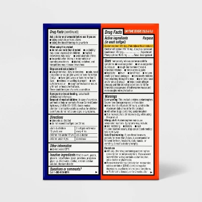 Up & Up Day/Night Cold & Flu Combo Severe Softgels - 24ct - Up&up™ 2 Up & Up Day/Night Cold & Flu Combo Severe Softgels - 24ct - Up&up™ - Image 2