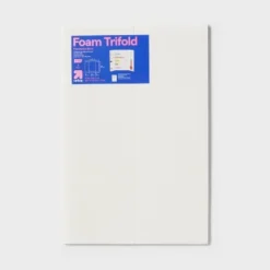 Up & Up 18"x24" Gridlines Tri-Fold Foam Poster Board - Up&up™: Trifold Presentation Display, White, EPS Material -Up & Up Shop GUEST ad04614c 68f6 4da9 b713 721e94de2ef8