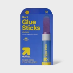Up & Up 12ct Giant Glue Sticks Disappearing Purple - Up&up™ -Up & Up Shop GUEST af466130 eff9 4d23 af6b 6510da8bfdf0