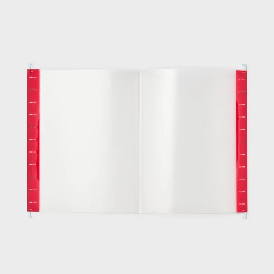 Up & Up 10ct Hanging File Folders Letter Size Multicolor - Up&up™: Plastic Filing, Polypropylene, Clear Cover, 12 Sheet Capacity 2 Up & Up 10ct Hanging File Folders Letter Size Multicolor - Up&up™: Plastic Filing, Polypropylene, Clear Cover, 12 Sheet Capacity - Image 2