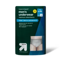 Incontinence Underwear For Men - Up & Up™ -Up & Up Shop GUEST af63f641 7b42 489c b55e 5a0333e3c71f