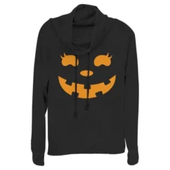 Junior's CHIN UP Halloween Jack O' Lantern Face Cowl Neck Sweatshirt 7 Junior's CHIN UP Halloween Jack O' Lantern Face Cowl Neck Sweatshirt -Up & Up Shop GUEST b7273969 2ef1 4bf2 9a56 1ccdb504fae2