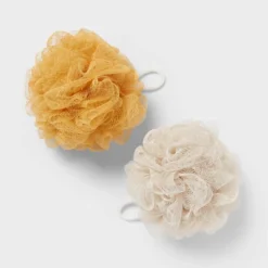 Up & Up Bath Sponge 50g - Cream & Gold - Up&up™ -Up & Up Shop GUEST ba4c0a4d b2f3 4b3d 9f79 f69050b2740b