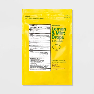 Up & Up Sugar Free Lemon Mint Herb Drops - 45ct - Up&up™ 2 Up & Up Sugar Free Lemon Mint Herb Drops - 45ct - Up&up™ - Image 2