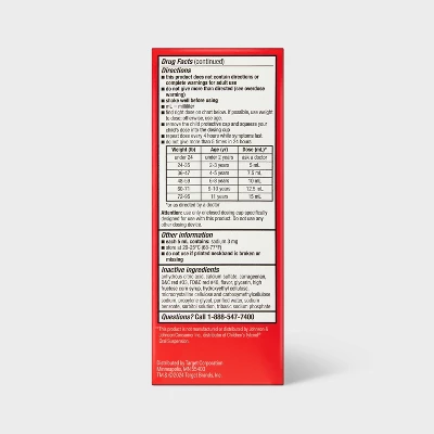 Up & Up Children's Acetaminophen Pain Reliever & Fever Reducer Liquid - Bubblegum - 4 Fl Oz. - Up&up™ 3 Up & Up Children's Acetaminophen Pain Reliever & Fever Reducer Liquid - Bubblegum - 4 Fl Oz. - Up&up™ - Image 3