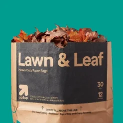 Up & Up Lawn And Leaf Paper Garden Refuse Bags - 12ct - Up&up™